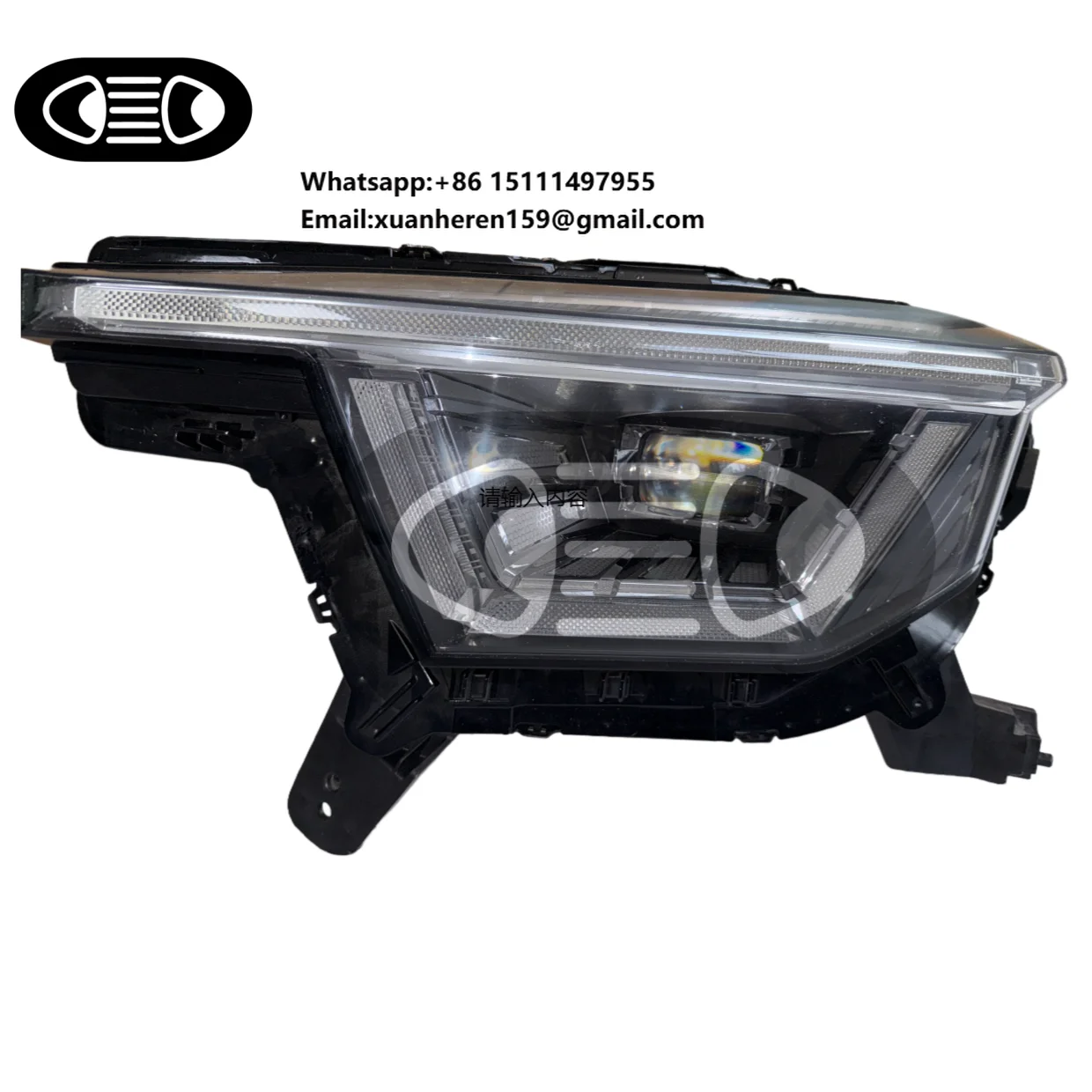 

Оригинальные светодиодные фары TUZHIHAO для Great Wall Tank 400, система ближнего и дальнего света, цветовая температура 6500K, новое состояние, блок автомобильного освещения