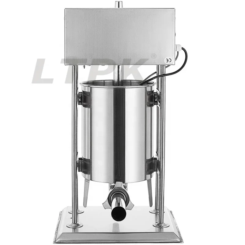 LTPK 25L Industrial Automatic Sausage Filler / Sausage Processing Machine / Chicken Sausage Making Machine