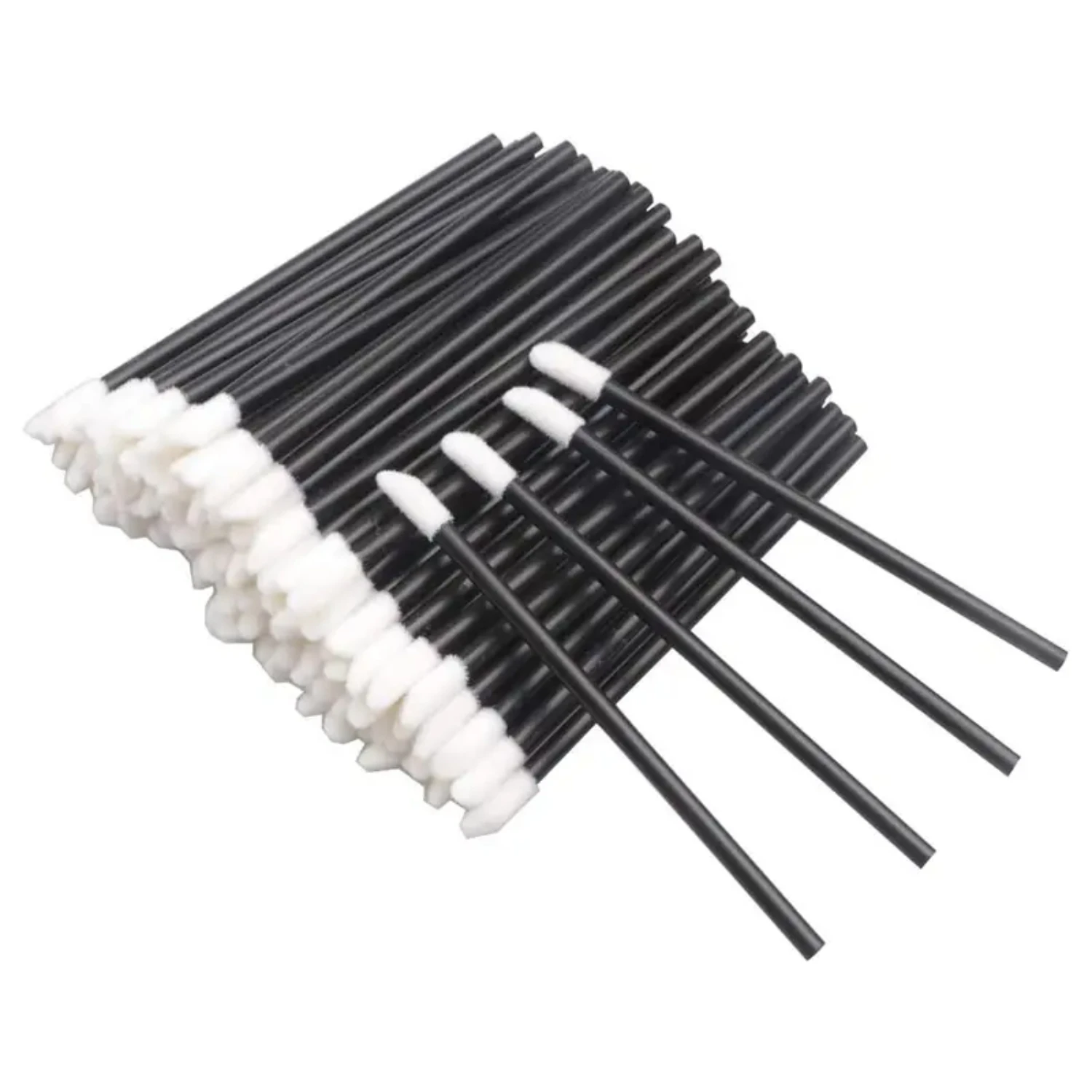 

Disposable Lip Brush, 100pcs Convenient and Hygienic Makeup Applicators for Lipstick Application