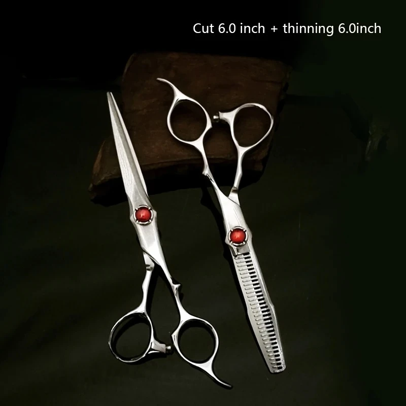 Professional Hairdressing Scissors Damascus Steel Sharp Barber Tool