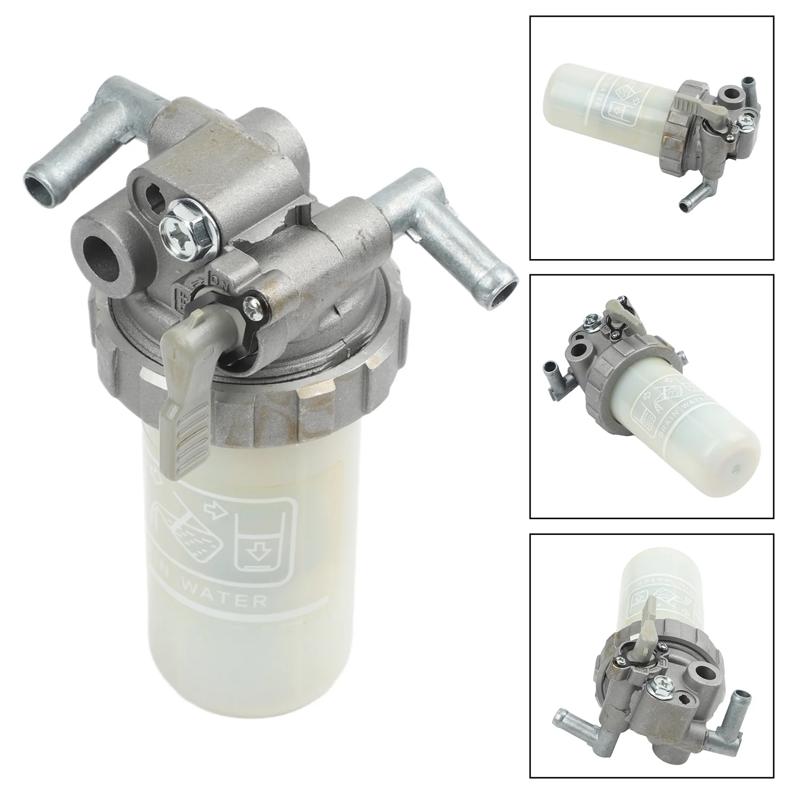 Ra238-51400 Oil Water Separator Metal Filter Cup For M6040 Tractor Fuel System Protection Heavy Equipment Parts Accessories
