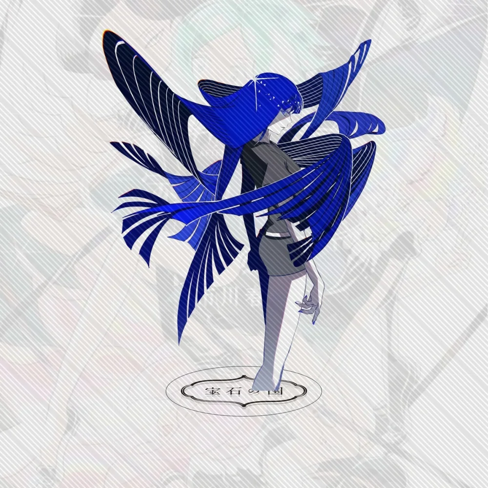 15 سنتيمتر الساخن أنيمي Houseki لا كوني الاكريليك تأثيري شخصيات سحرية حلية اكسسوارات هدايا عيد الميلاد جيدة #3