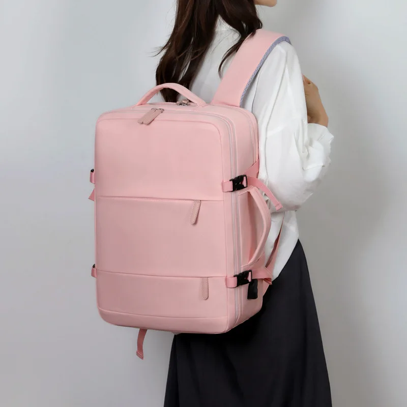 High-quality Oxford cloth travel backpack large capacity unisex commute casual schoolbag laptop bag.