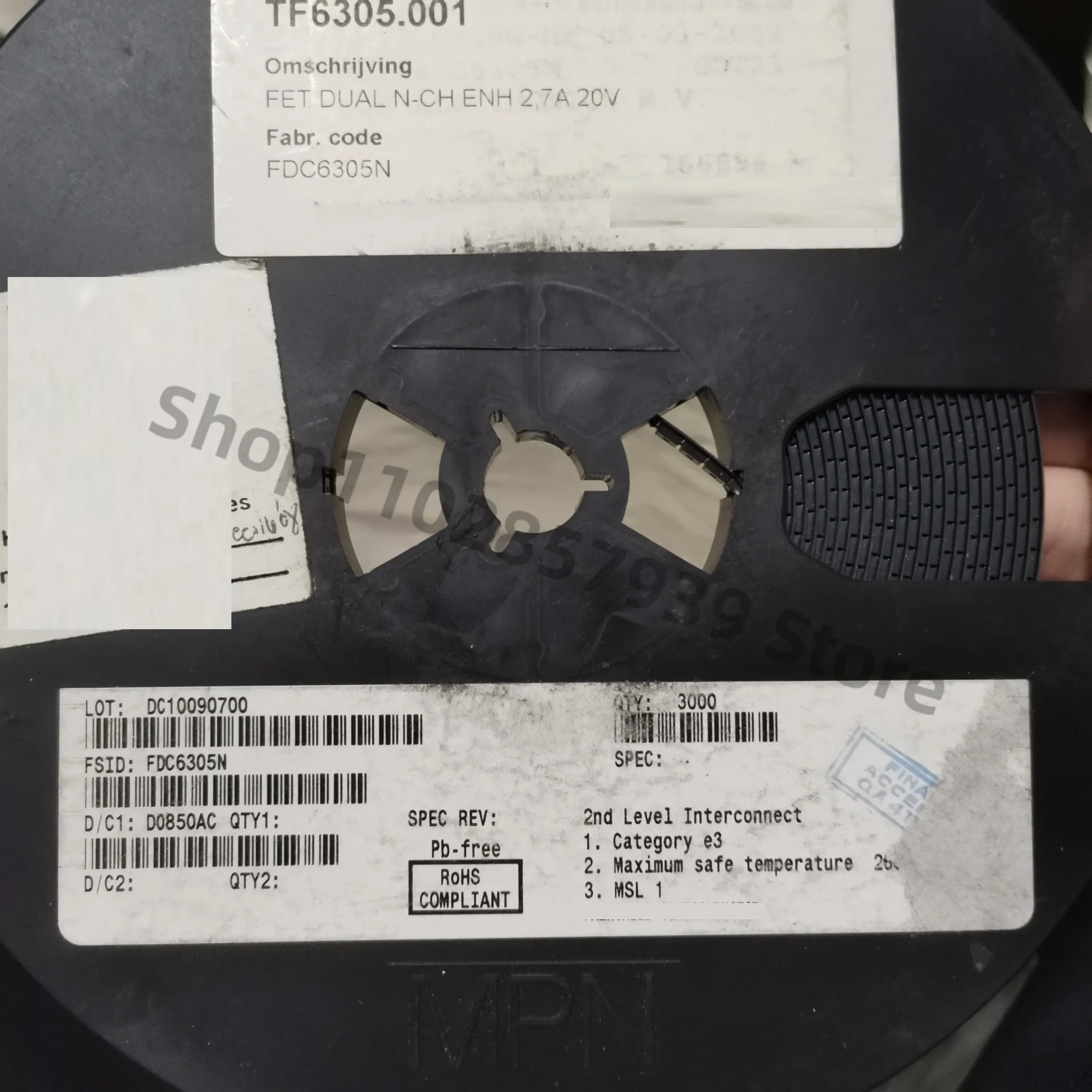 

FDC6305N SOT23-6 MOSFET оригинальный, бесплатная доставка 10 шт./лот