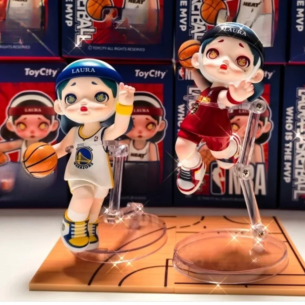 لورا Who Is The MVP Series صندوق أعمى شخصيات كرتونية صندوق أعمى Kawaii دمية لطيف حلية تحصيل نموذج مفاجأة الهدايا اللعب