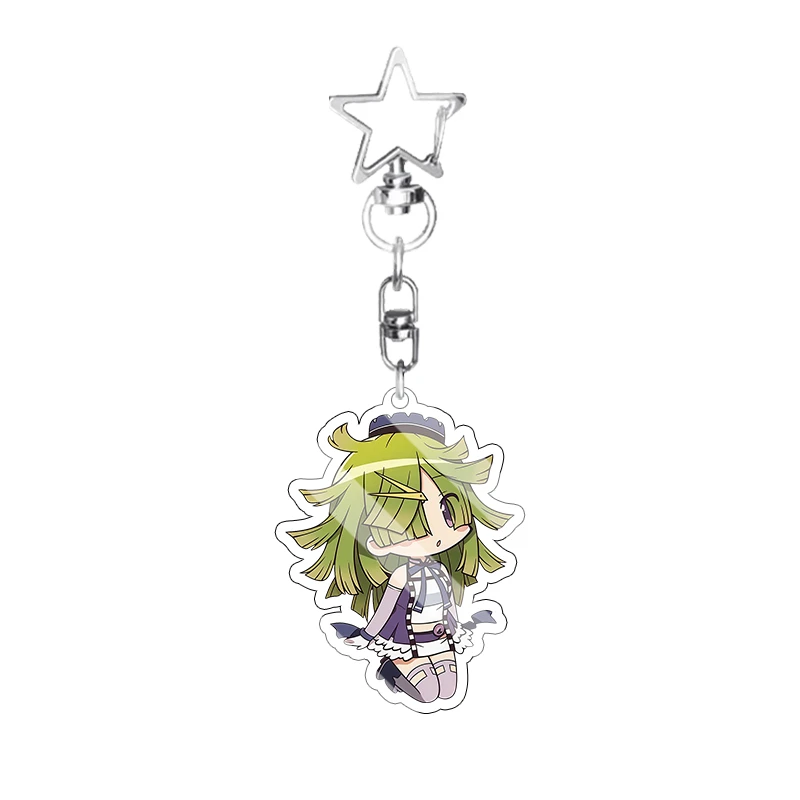 Kawaii Niedliche Kyoko Sakura Sayaka Miki Homura Akemi Puella Magi Madoka Magica Anime Acryl-Schlüsselanhänger Q-Version Anhänger Ornament – Detail 3