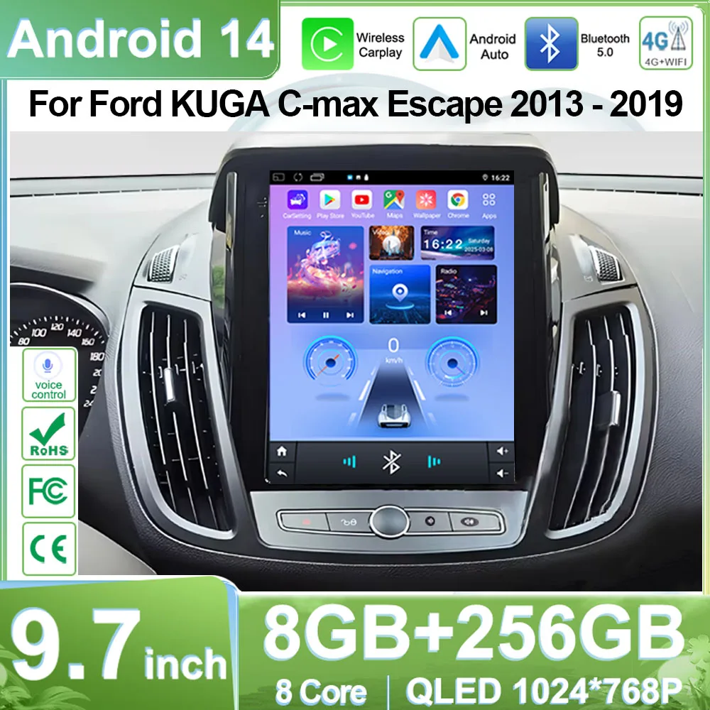 9.7Inch Android 14 … - image