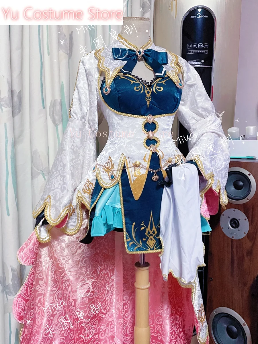 Yu CostumeHololive HoloenCeres Fauna Parliament Cosplay Costume Cos Game Anime Party Uniform Hallowen Play Role Clothes Clothing