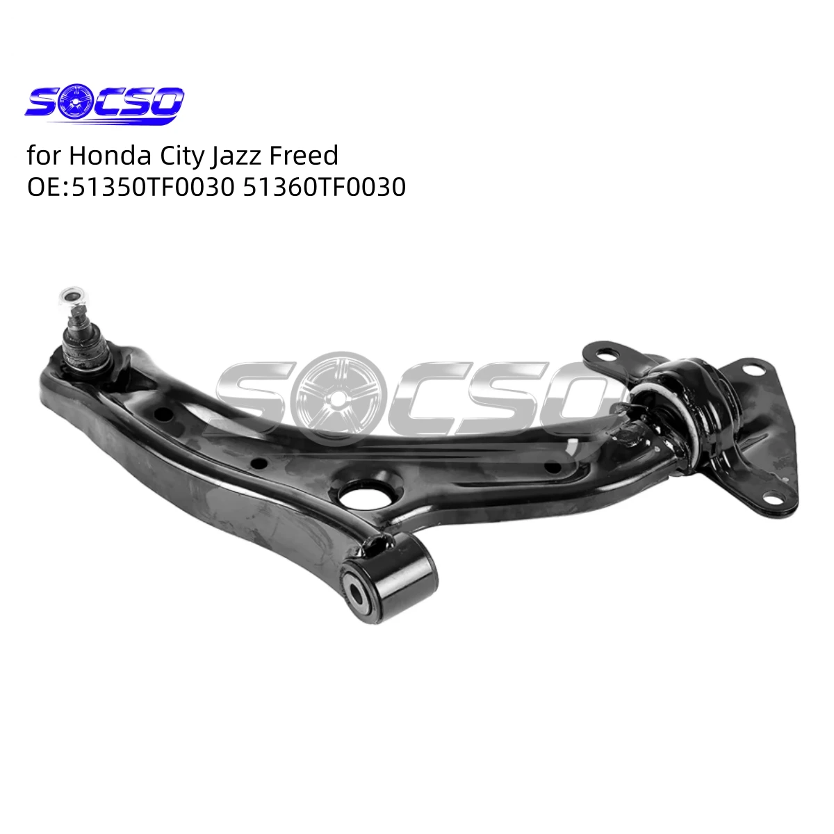

Front L/R Control Arm for Honda City Jazz Freed OE 51350TF0020 51350TF0030 51360TF0020 51360TF0030