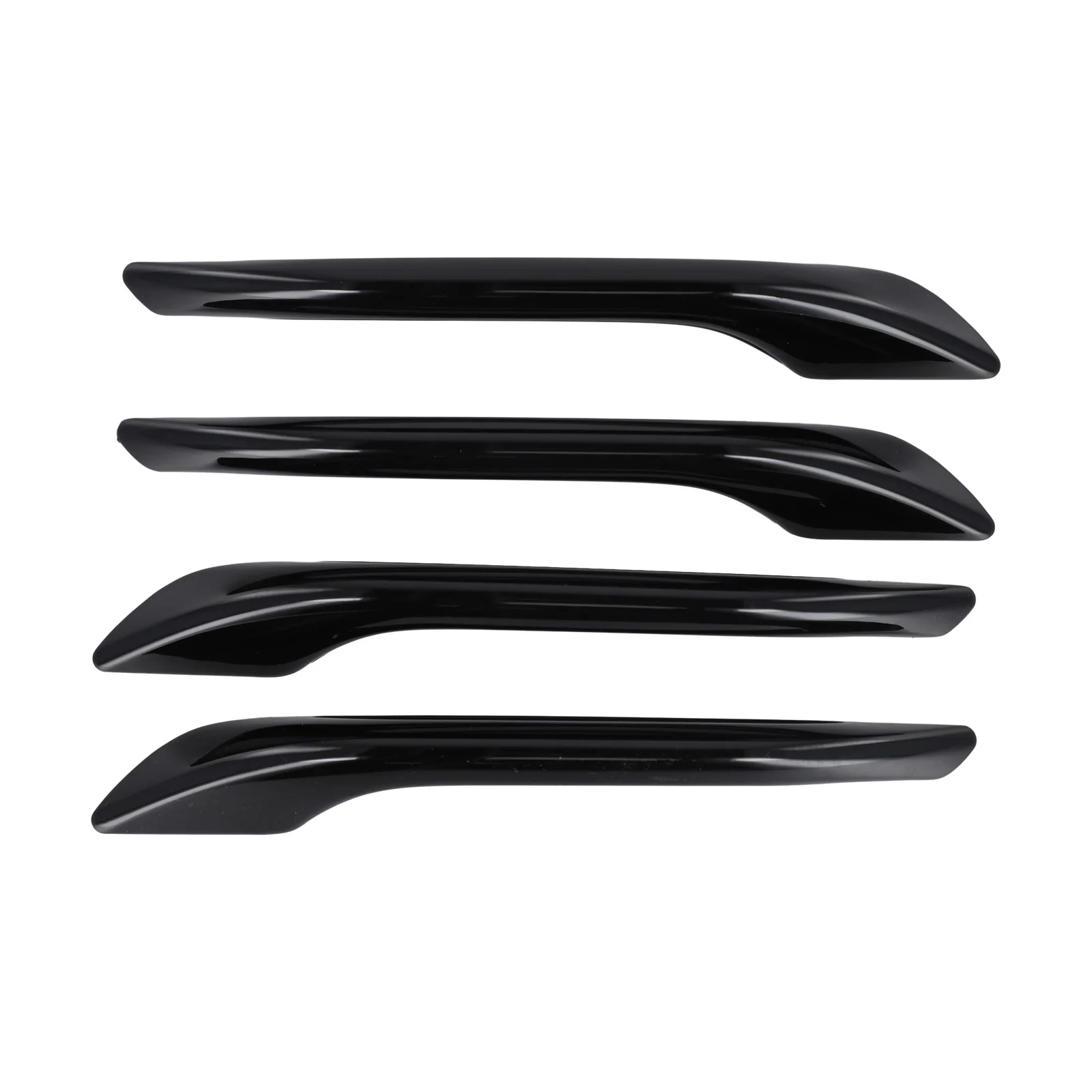 For Tesla For Model 3 and Y Door Handle Trim Covers in Glossy Black (2017 2023) Quick Installation with Double Sided Tape