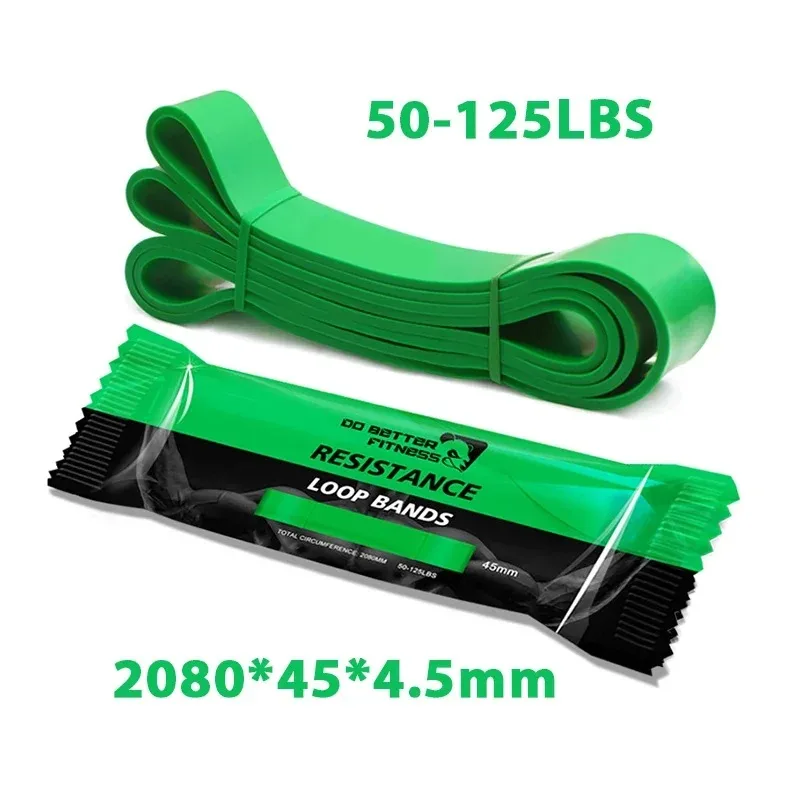 Elastic Resistance Bands Fitness Workout Equipment for Women Men Strength Training Home Exercise Gym Yoga Pilates Glute Bands
