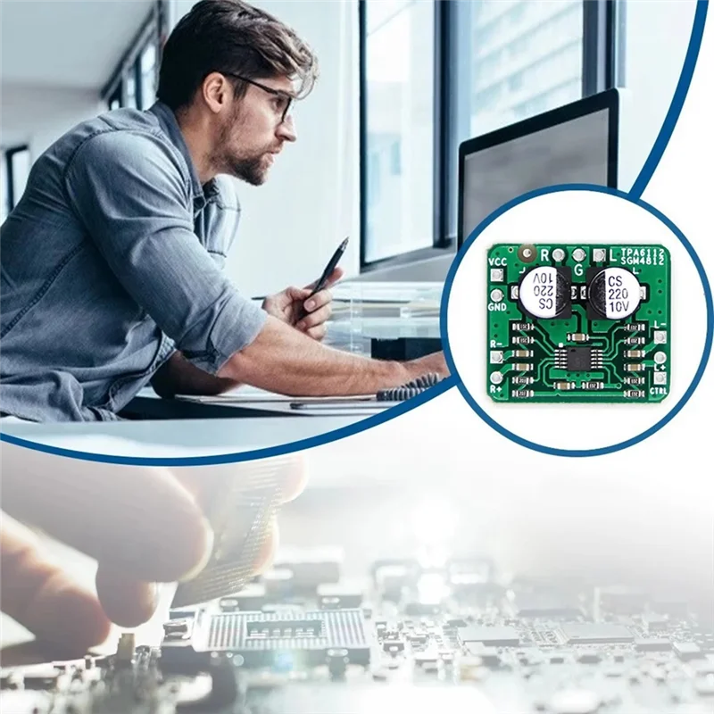 B04C-TPA6112 Headphone Amplifier Board 150 MW Audio Differential Balanced HIFI Amp Module