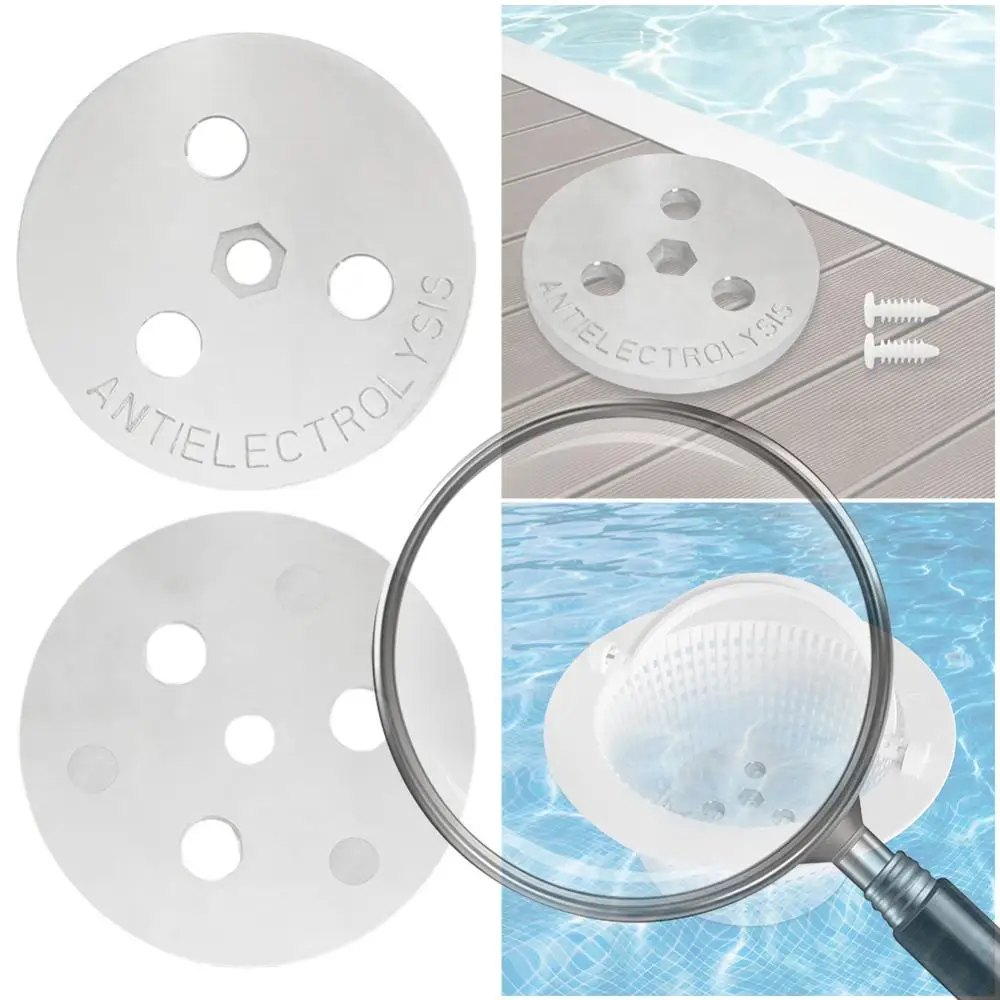 

Анодная утяжелительная пластина из цинка для скиммера бассейна, предотвращающая коррозию и электролиз, для надёжного крепления корзины скиммера