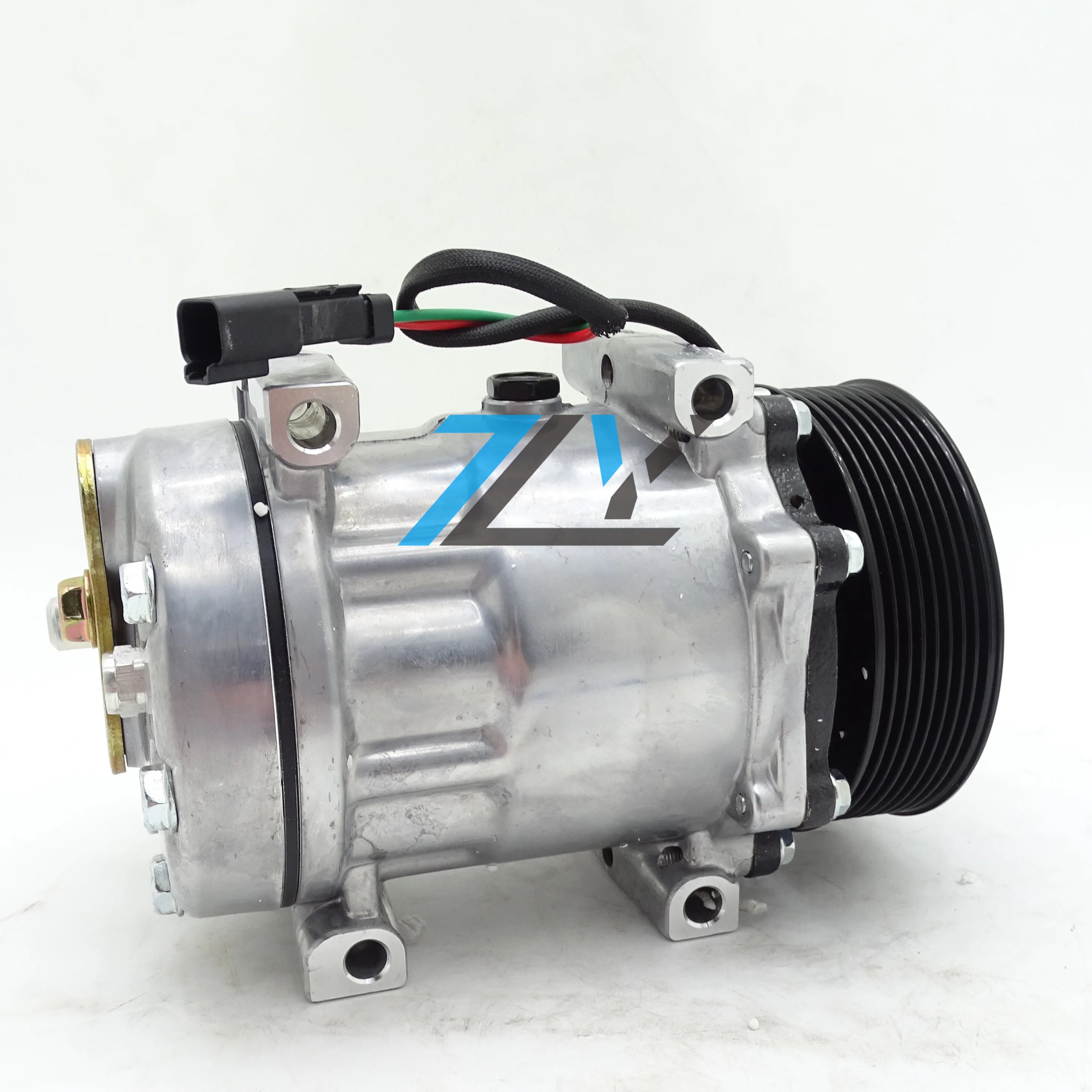 3952123 Air Conditioning Compressor For Cat 709 7h15 2992212 3004277 3952123