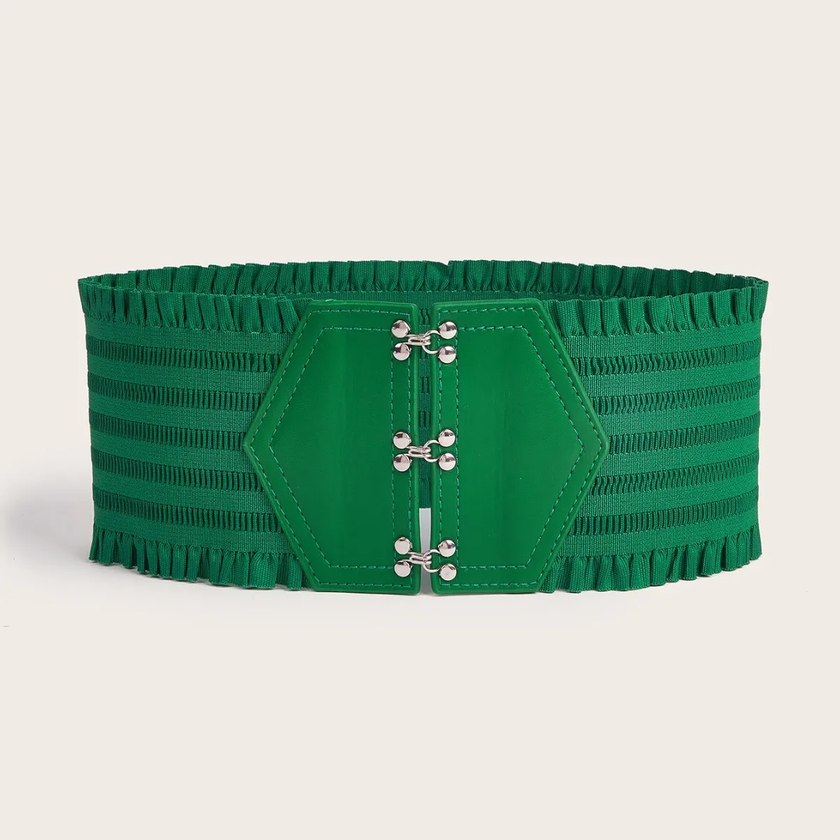 New Chinese Style Wide Waist Belt for Women Decorative Elastic Cinch Waistband Simple Multi Color for Skirts Outerwear