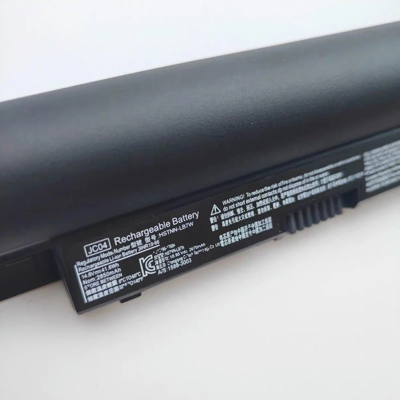 JC04 JC03 Laptop Battery for HP Pavilion 17z 240 246 250 255 256 G6 TPN-W129 W130 Q186 Q187 C129 HSTNN-LB7W PB6Y 14.6V 41.6Wh