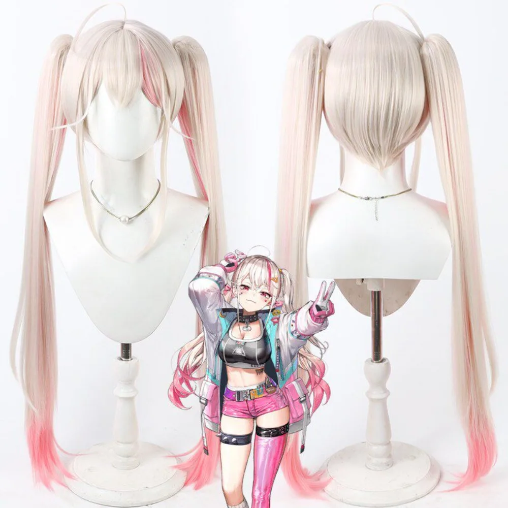 

Jackal Cosplay Wig with Detachable Twin Ponytails Hair