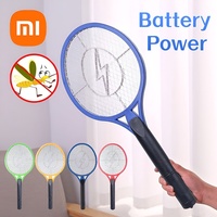 Xiaomi Mosquito Swatter Triple Battery Power Fly Swatter Pest Electric Repeller Bug Racket Indoor Wireless Mosquito Killer