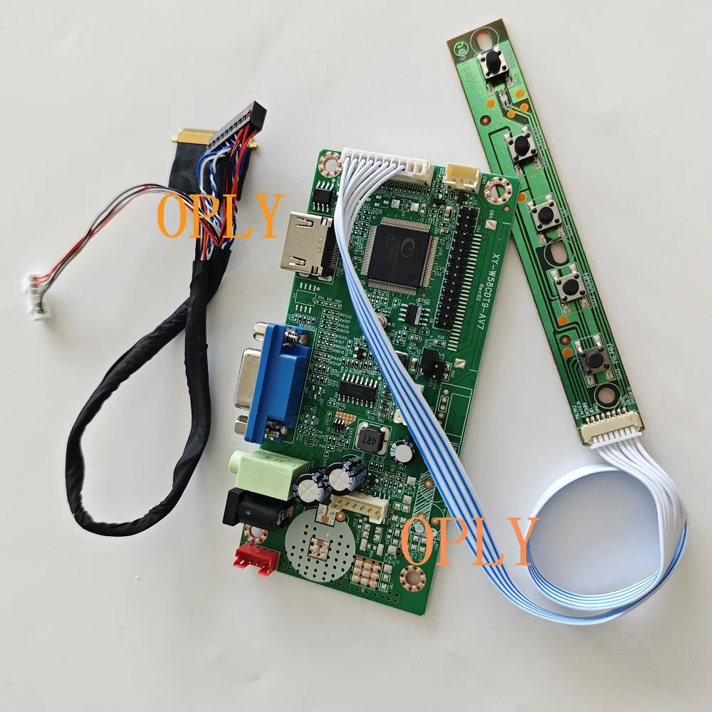 Driver board kit HDMI-Compatible VGA for N140BGE-L12 N140BGE-L42 N140BGE-L22 N140BGE-L23 N140BGE 1366X768 40pin LED panel Kit