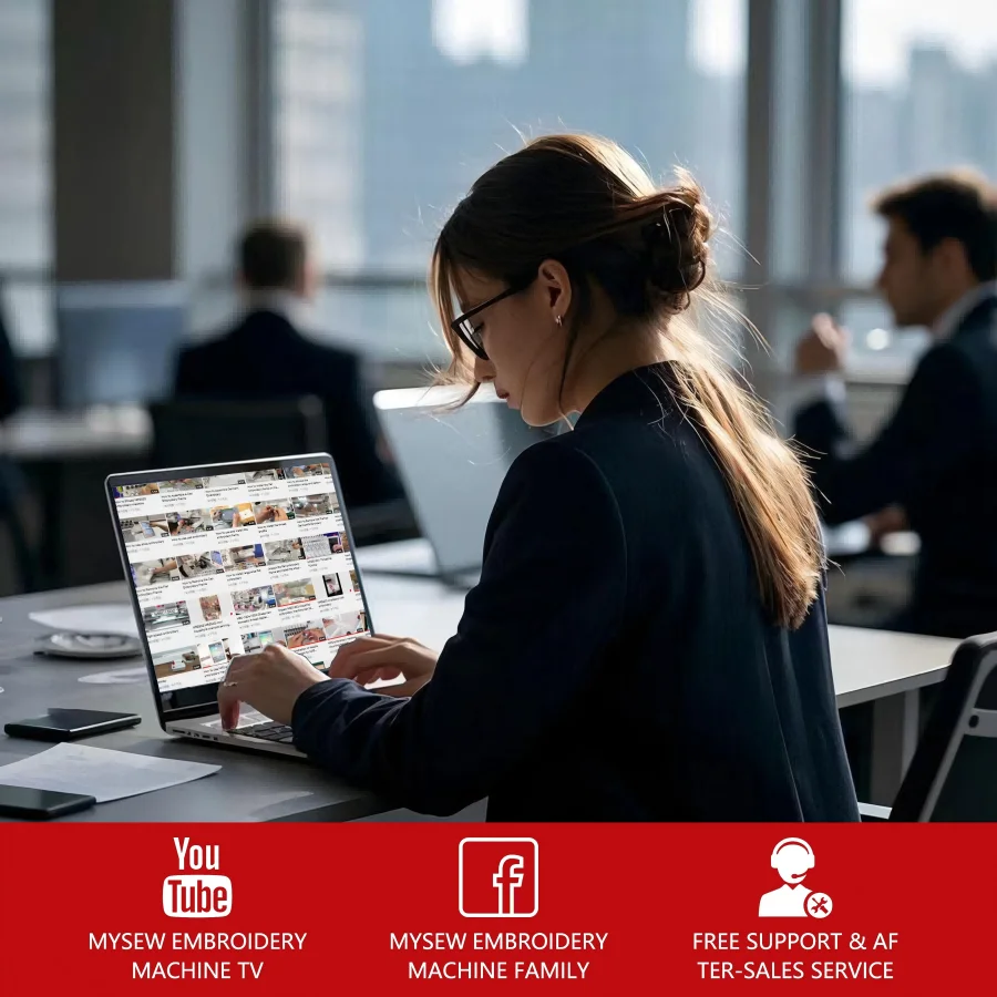 MFS800 (النطاق: 36*20 سنتيمتر) أسعار ماكينة التطريز الصناعية متعددة الكمبيوتر عالية الجودة برأس واحد