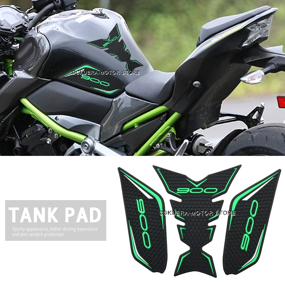 

Motorcycle Accessories Tank Pad Stickers Gas Tank Protection Stickers knee Pad Sticker For Kawasaki Z900 2021 2022 2023