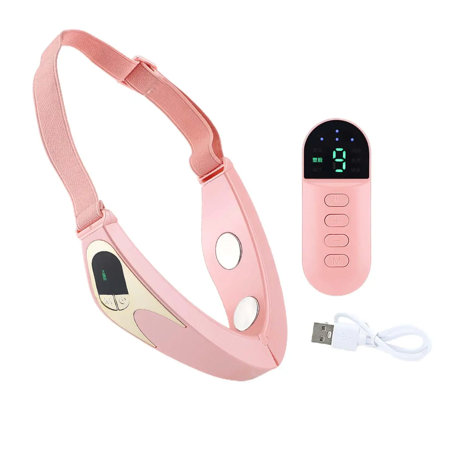 Face Lift Device Portable Intelligent Lifting Firming Beauty Belt for Woman