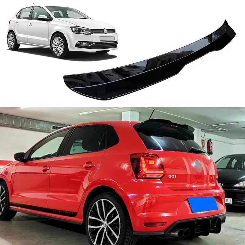 99 cm universeller Auto-Dachspoiler hinten für Volkswagen VW Zubehör Polo MK6 2011 2012 2013 2014 2015 2016 2017 2018+