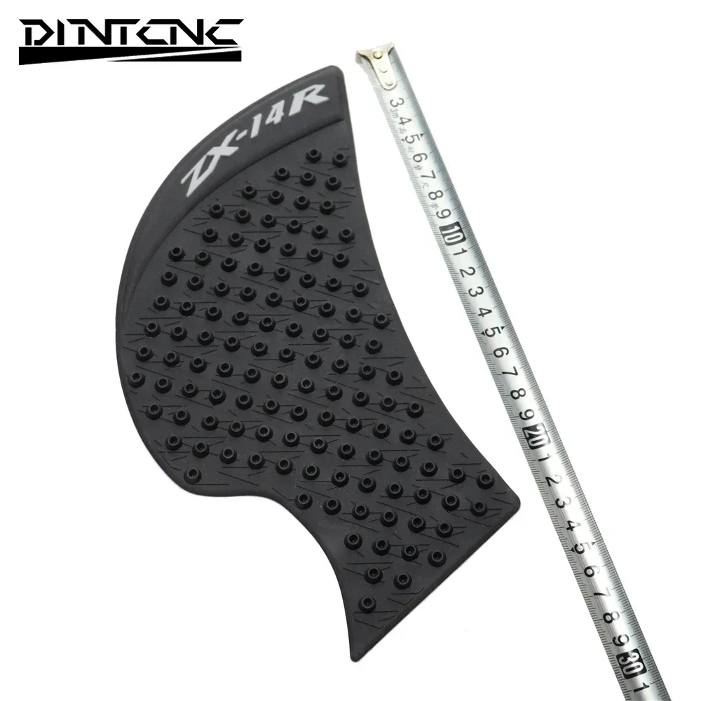 Motorcycle Paint Protection For KAWASAKI ZX14R GTR ZZR1400 Non-Slip Sticker Fuel Tank Cover Knee Pad Rubber Decorative Stickers