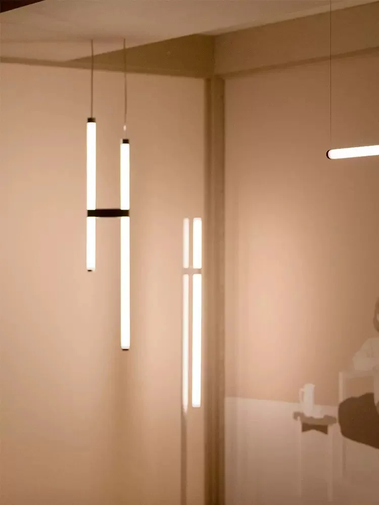 

Italy Art Minimalist Design Leather Ceiling Pendant Lights Elegant Lustre Design Home Decor Led Dimmable Lamps For Living Room