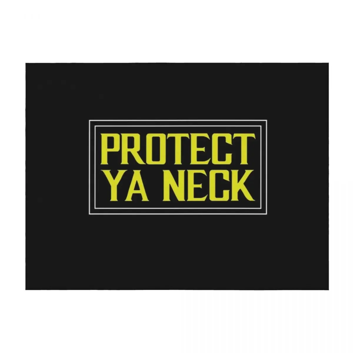 

Protect Ya Neck Design Throw Blanket bed plaid Plaid blankets and throws Bed covers Blankets