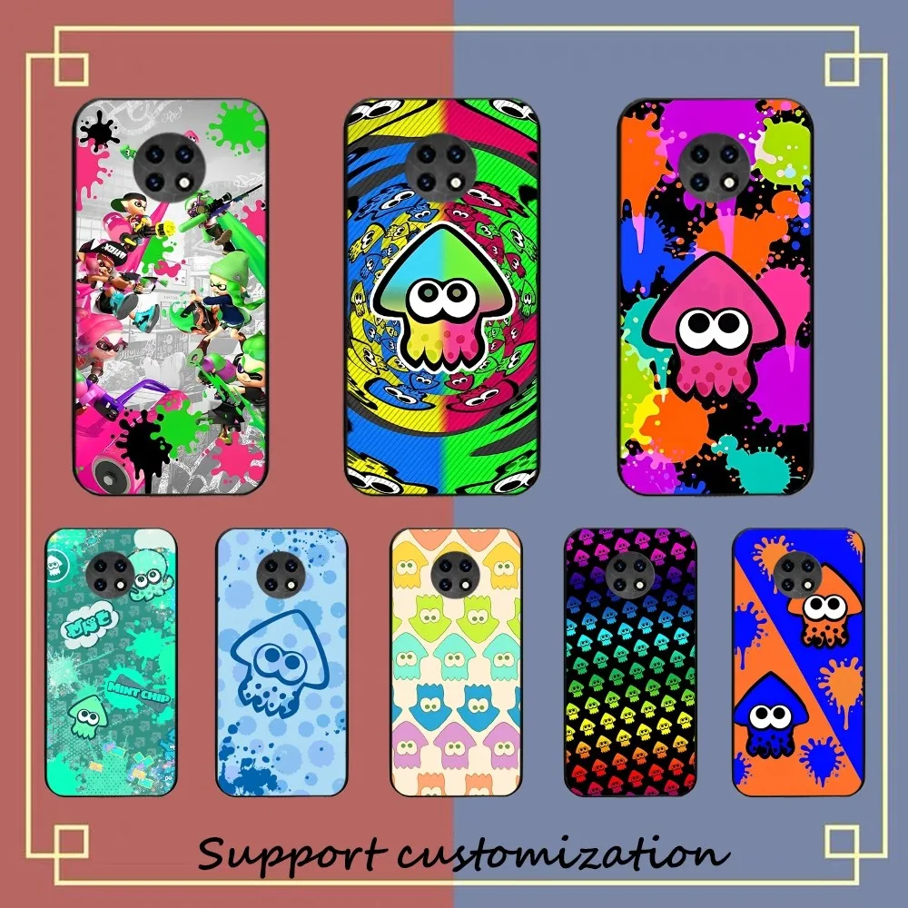 Video Game Splatoon Phone Case For Redmi Note 4 X 5 A 6 7 8 T 9 9S 10 11 11S 11Epro Poco M3 pro