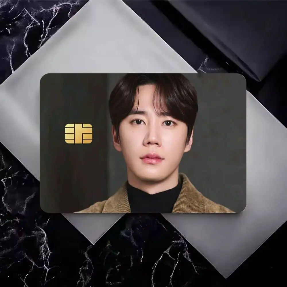 Lee J-Jun Young High‑Res Game Chip Decals Credit Card Mini Waterproof Vinyl Ornament Useful Gift