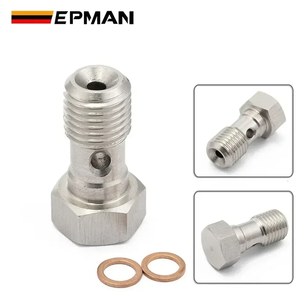 EPMAN Performance Banjo Bolt Single Stainless Steel 7/16