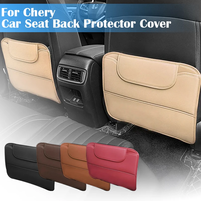 

Car Anti-Kick Pad Interior Seat Back Pad Anti Child Kick Pads For Chery Tiggo 7 Tiggo 8 Pro Plus Tigg 2 3X 4 5X 8 Max 2016-2025
