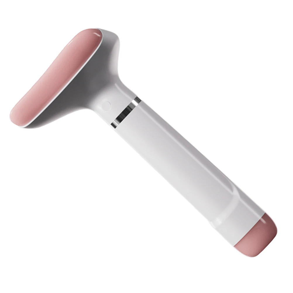 

Gua Tool Pink Manual Massager Facial Body Scraper Smooth Edges Compact Resin Board Beauty Instrument For Face Neck Arm Full