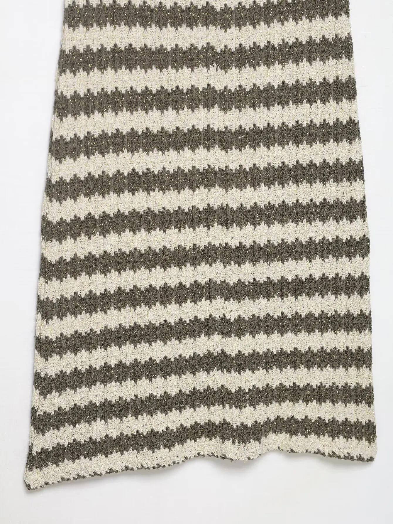 JNLEAOG Casual Striped Dr Donna Sle Simple Faion Primavera Nuovo arrivo 00% poliestere Versione H Taglio dritto Dr