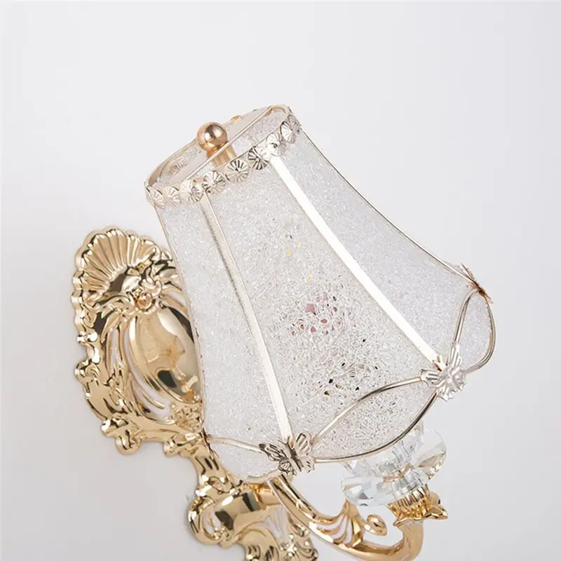 DT17 Minimalist Wall Lamp, Petal Design Bedside Wall Light Single-Head for Bedroom Corridor Lighting, Art Deco Sconce