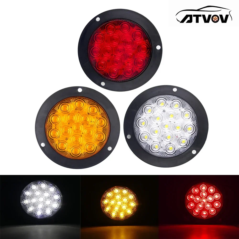 ATVOV 12V 24V 16 LED 4