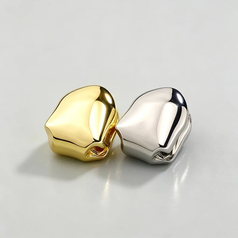 Hip Hop Single Tooth Grillz Plated Silver Teeth Cap Rapper Dental Grills Mouth Cosplay Jewelry Halloween Party Decoration