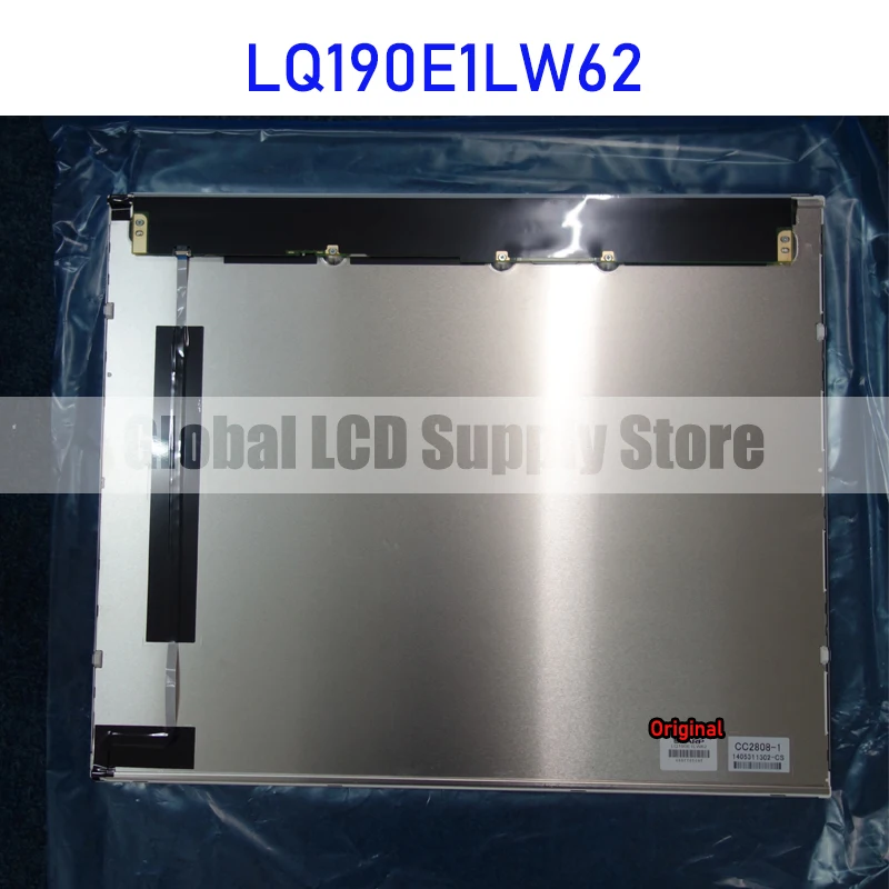 LQ190E1LW62 Original 19.0 Inch LCD Display Screen Panel Original for Sharp 30 Pins Connector Brand New Fully Tested