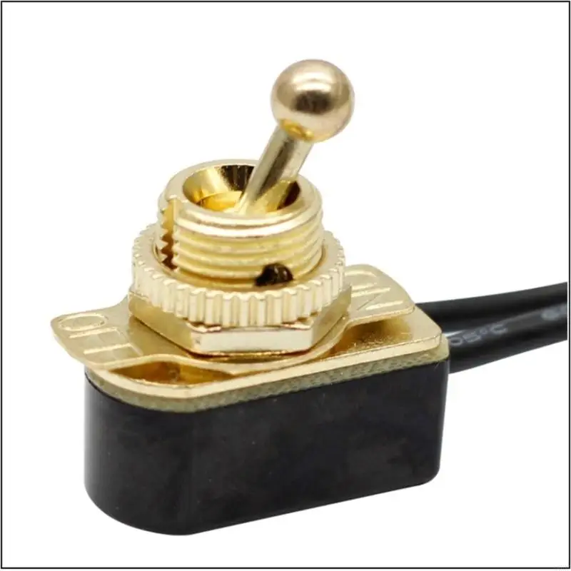   Multifunctional Toggle Switches 10K Operations 277VAC 3A Metal Shell Reliable