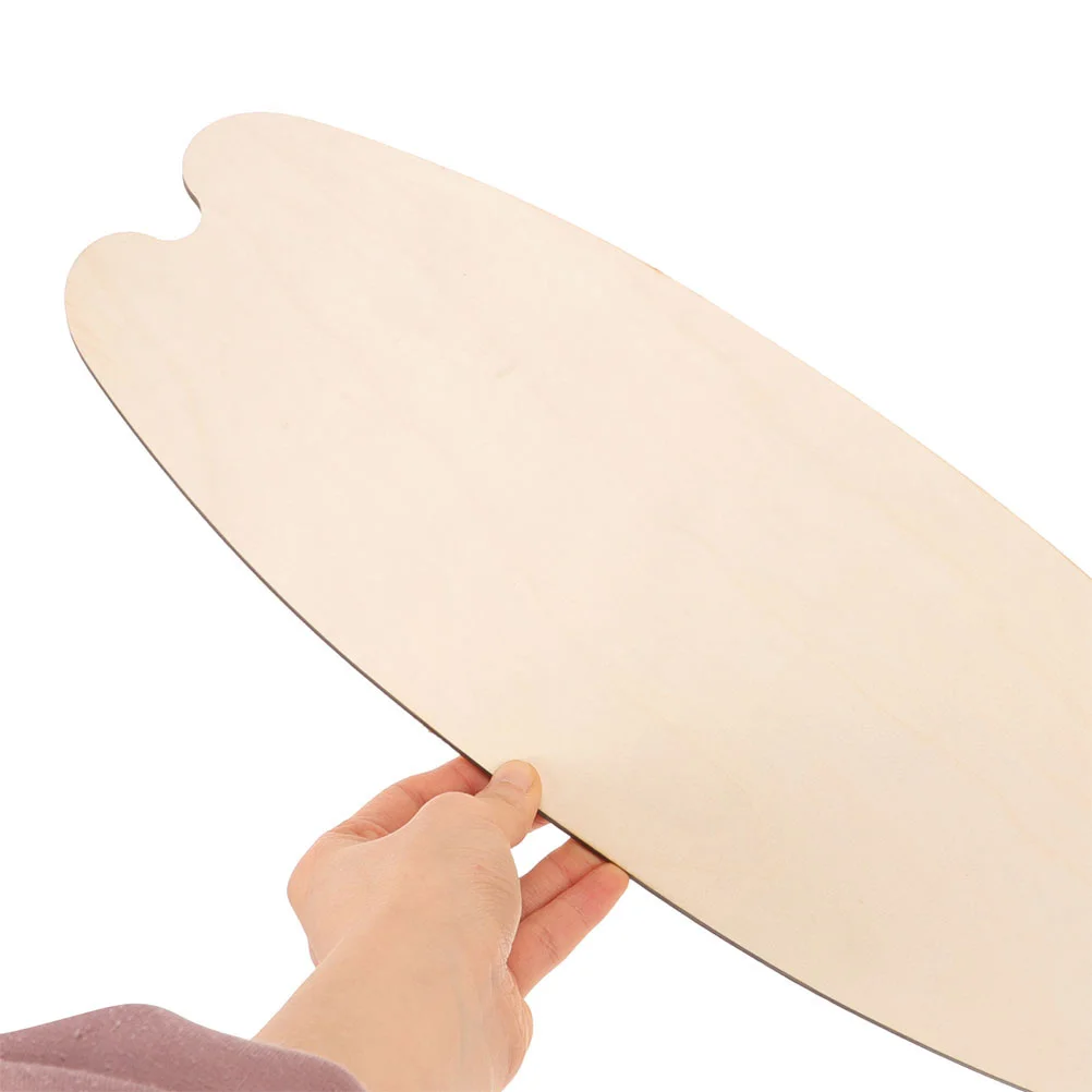 

2Pcs Wooden Surfboard Wall Decor Blank DIY Craft for Beach House Interior Outdoor Pool Decoration Natural Wood Plaque