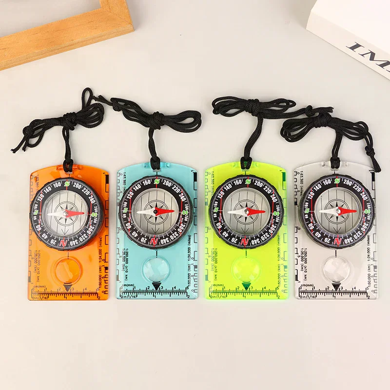 Outdoor Waterproof Professional Camping Compass Hiking Backpack Directional Compass Best Survival Gift For Map Reading