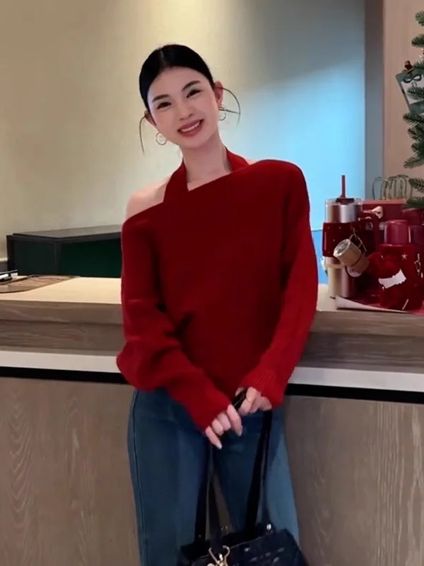 

Женский комплект из двух предметов: вязаный жилет с открытыми плечами и длинными рукавами, повседневный, свободного кроя, утягивающий, для ношения под одеждой, трикотаж.