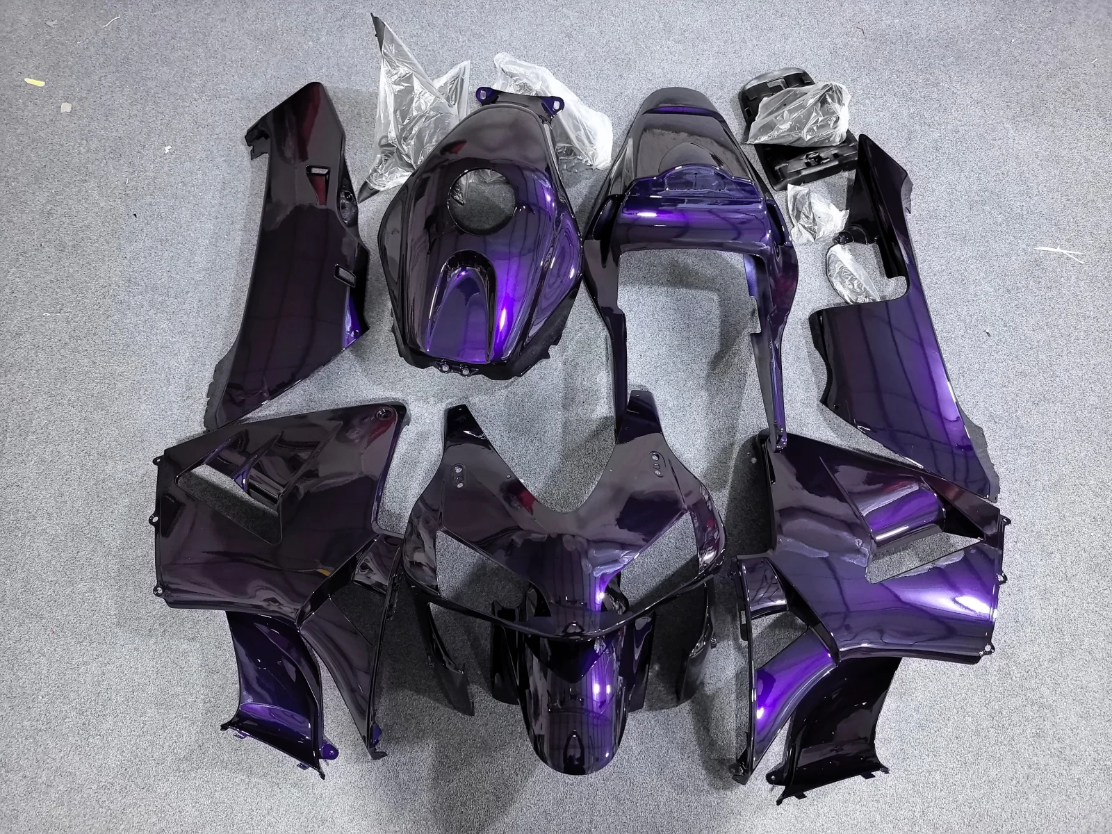 Motorcycle Whole Fairings Kit Fit For CBR600RR CBR600 RR F5 2003 2004 03 04 Bodywork Set Midnight Purple