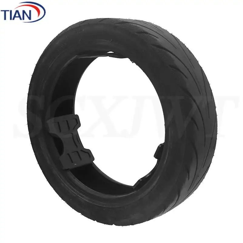 No Inflation Explode Proof Tire Compatible for Ninebot Max G30 60/70-6.5 Black Vacuum Tire with Valve image 4