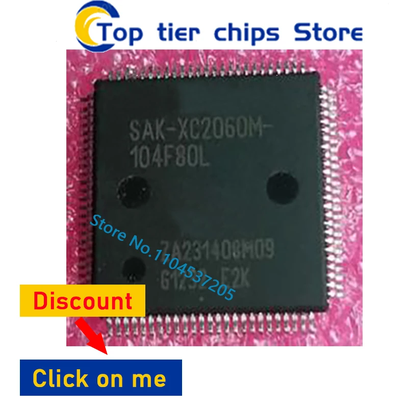 

5 шт. SAK-XC2060M-104F80L LQFP100 100% новый