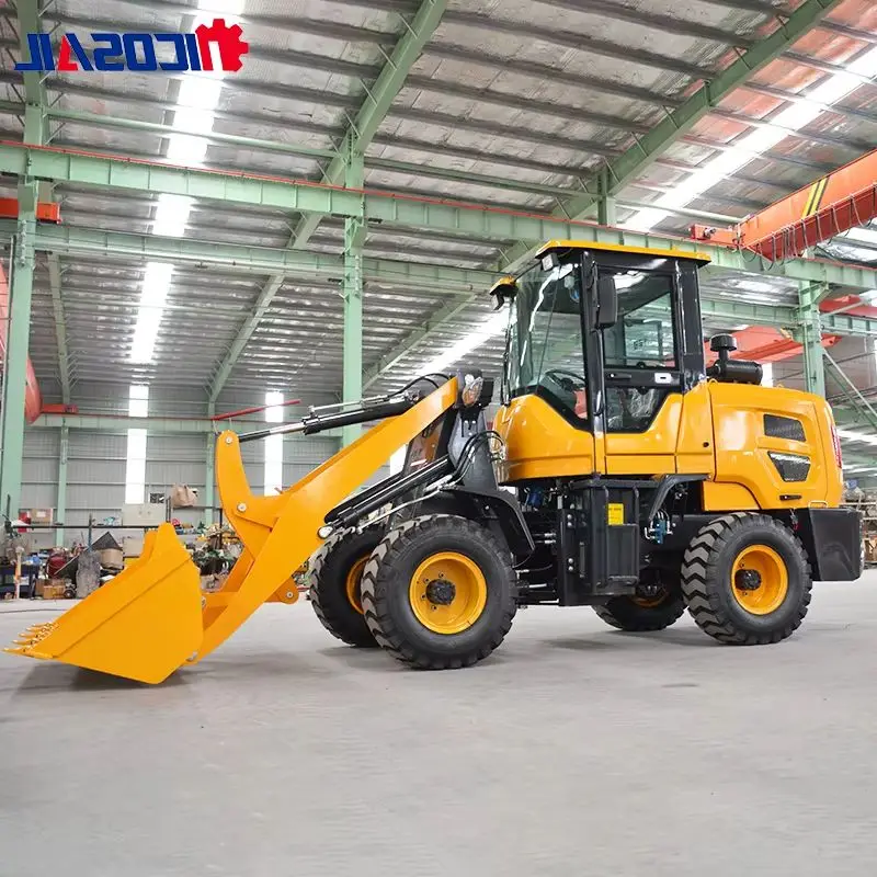 Шарнирные микромашины Ydraulic, передний дизельный небольшой компактный мини-колесный погрузчик