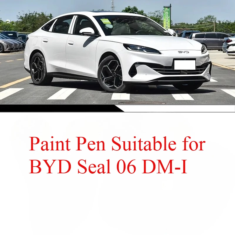 

Ручка для ретуши подходит для BYD Seal 06, DM-I, ручка для рисования, теплый цвет, Atlantis Grey, оригинальная автомобильная краска, ремонт царапин, dmi