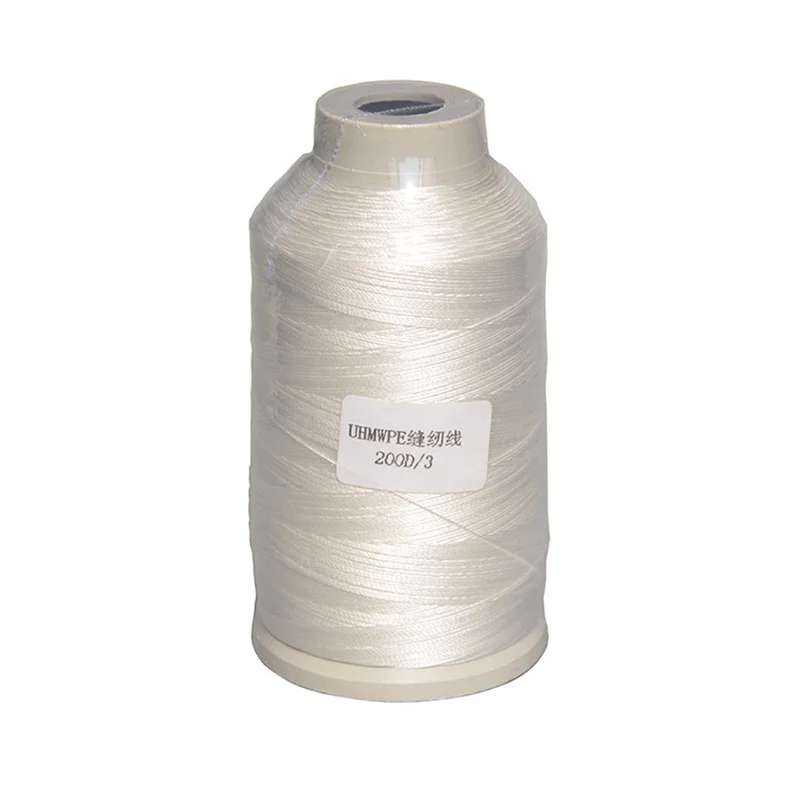 

1 шт. сверхвысокая молекулярная полиэтиленовая швейная нить UHMWPE 100 г/шт. белая